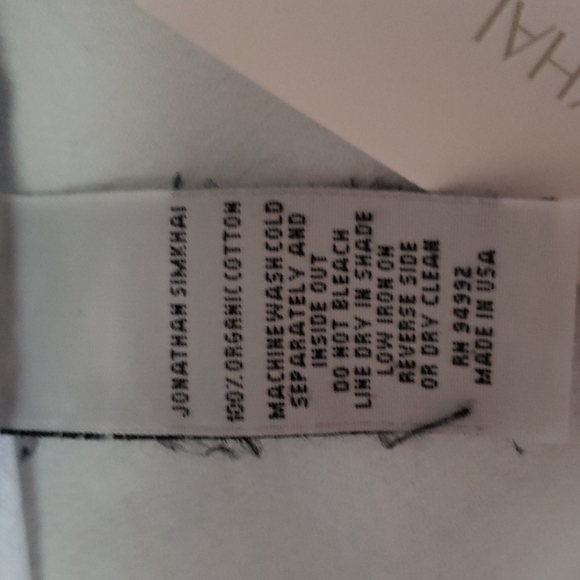 Jonathan Simkhai Distressed Colorblock Shorts Sz 32 - Picture 11 of 11